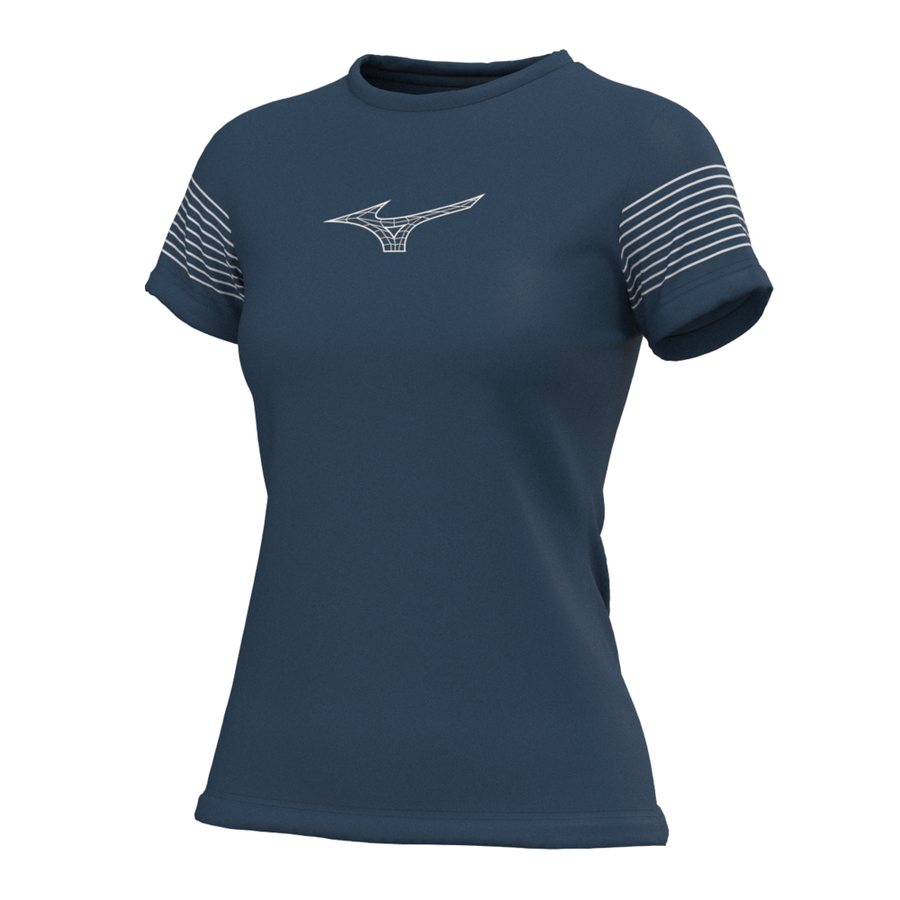 Mizuno ATHLETICS MIZUNO T-SHIRT Blue wing teal